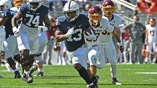 Penn State's Allen compares his running style to a former Steelers tailback taken in University Park, Pa. (Penn State)